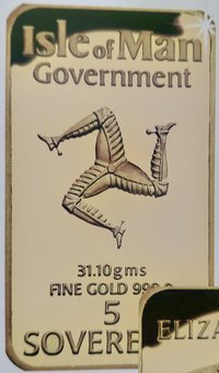 5 Sovereigns reverse