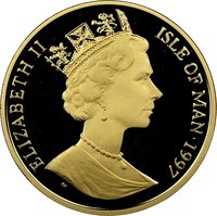 ½ Crown obverse