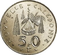 50 Francs reverse