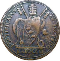 1 Baiocco obverse