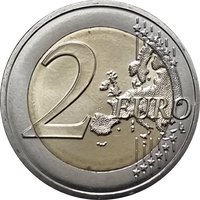 2 Euro reverse