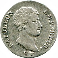 ½ Franc obverse