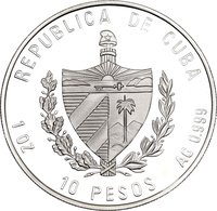 10 Pesos obverse