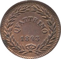 1 Quattrino reverse