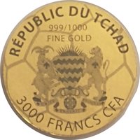 3000 Francs CFA obverse