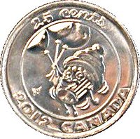 25 Cents reverse