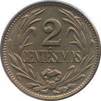 2 Centésimos reverse