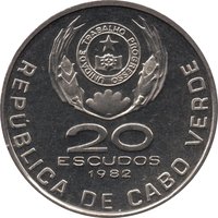 20 Escudos obverse