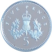 5 Pence reverse