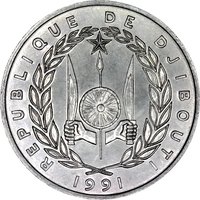 5 Francs obverse