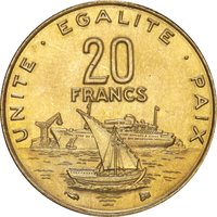 20 Francs reverse