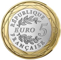 5 Euro obverse
