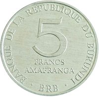 5 Francs reverse
