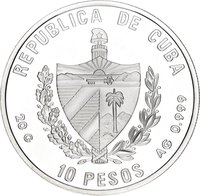 10 Pesos obverse
