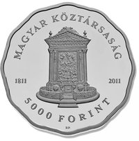 5000 Forint obverse