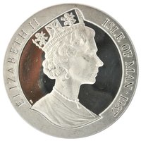 ½ Crown obverse