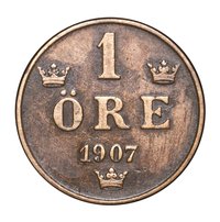 1 Öre reverse