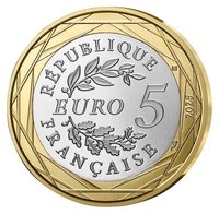 5 Euro obverse