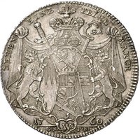 1 Conventionsthaler reverse