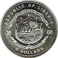 5 Dollars obverse