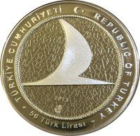 50 Lira reverse