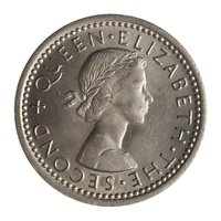 3 Pence obverse