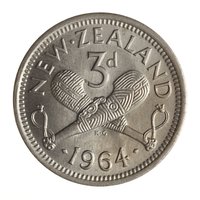 3 Pence reverse