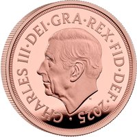 5 Sovereigns obverse