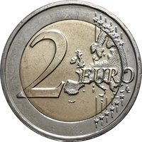 2 Euro reverse