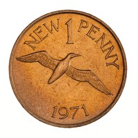 1 Penny reverse