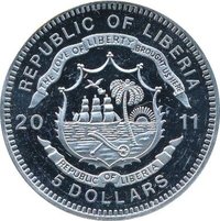 5 Dollars obverse