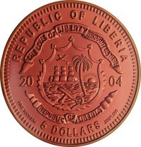5 Dollars obverse