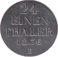 1⁄24 Thaler reverse