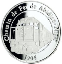 1000 Francs CFA reverse