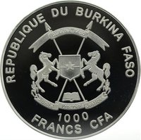 1000 Francs CFA obverse
