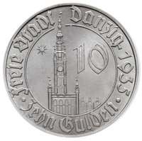 10 Gulden obverse