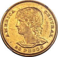 20 Pesos reverse
