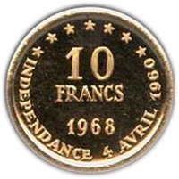 10 Francs reverse