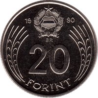 20 Forint reverse