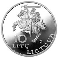 10 Litų obverse