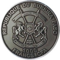 1000 Francs CFA obverse