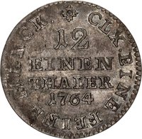 1⁄12 Thaler reverse