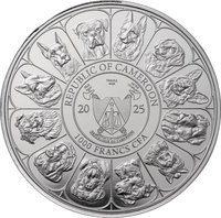 1000 Francs CFA obverse