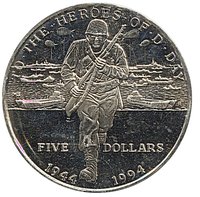 5 dollars reverse
