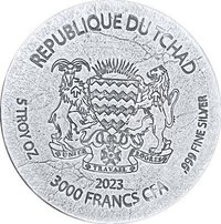 3000 Francs CFA obverse