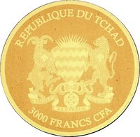 3000 Francs CFA obverse