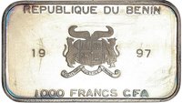 1000 Francs CFA obverse