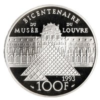 100 Francs reverse
