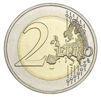 2 Euro reverse