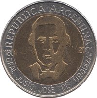 1 Peso obverse